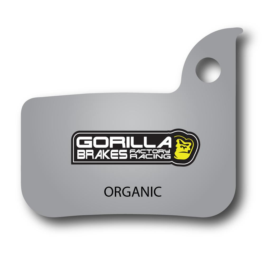 Sram Asymettric organic disc brake pads 