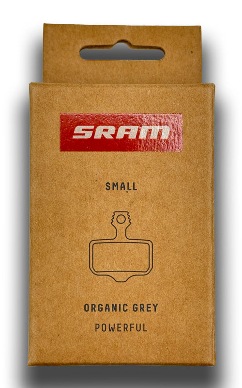 SRAM DISC BRAKE PADS SMALL ORGANIC STEEL POWERFUL RIVAL DB LEVEL (2020+)