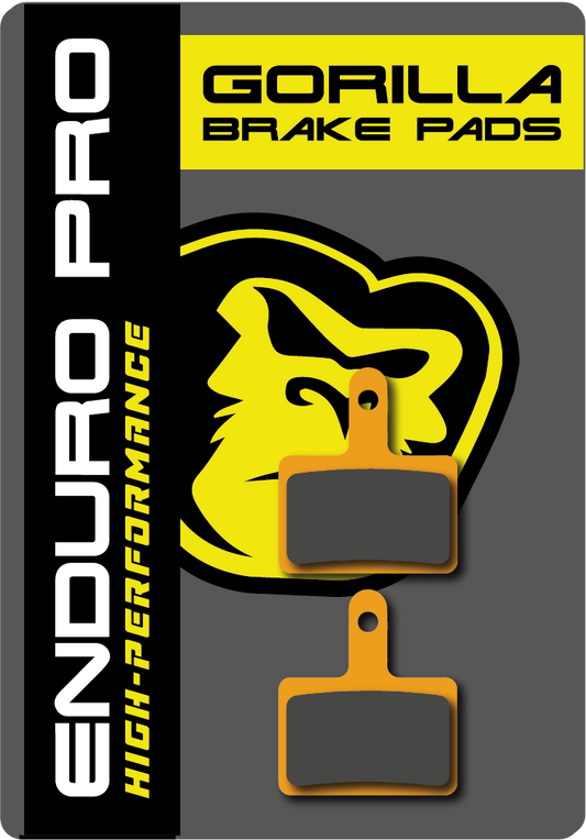 Gorilla Brakes Enduro Pro Compounds Shimano B-Type Brake Pads | Ultimate Stopping Power & Performance