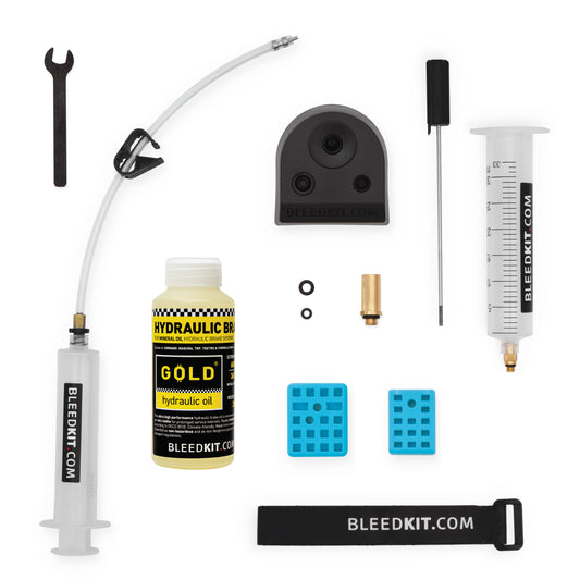 BLEEDKIT SHIMANO PREMIUM ROAD GOLD (INC FLUID)