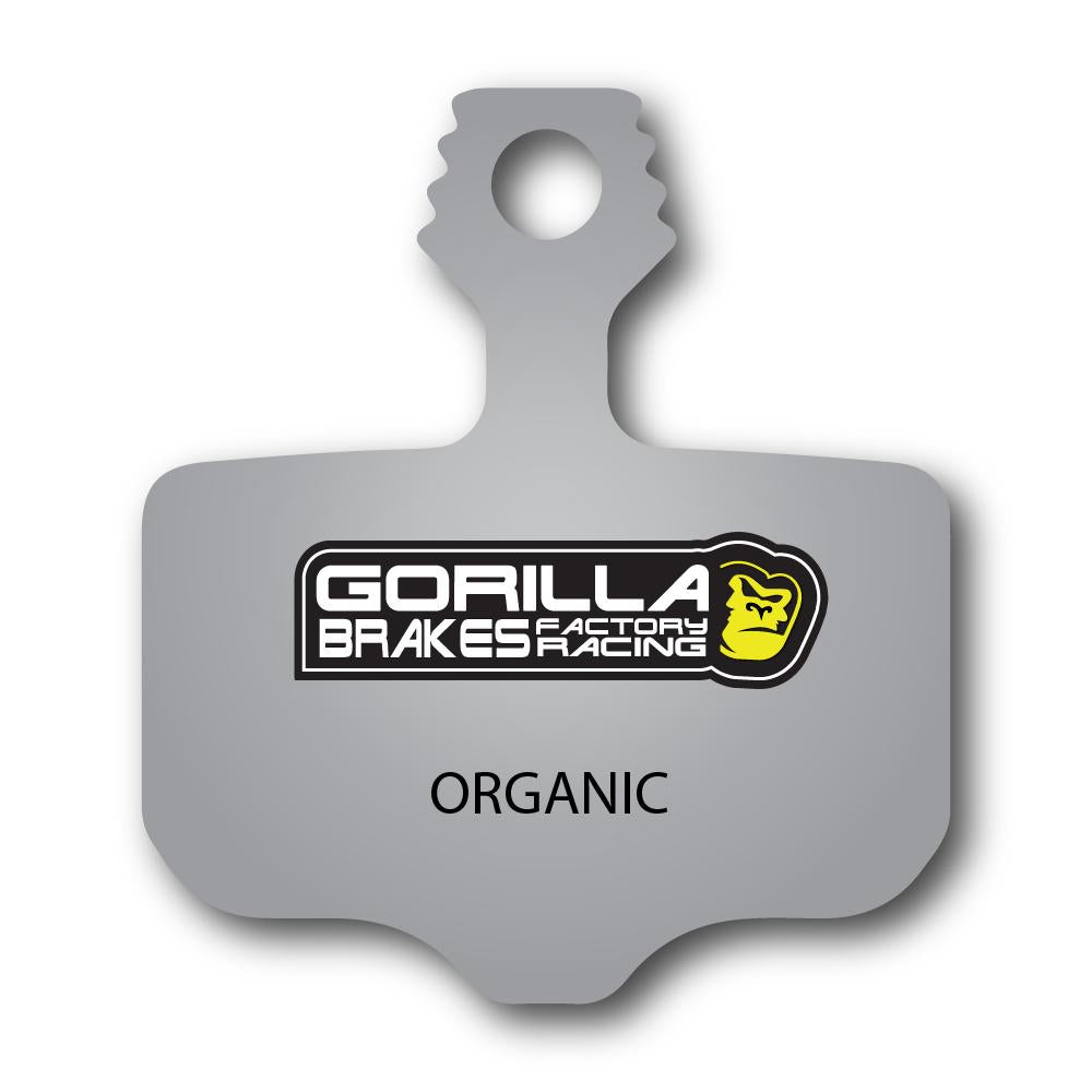 Sram  small  disc brake pads orgainic compound 