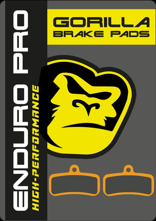 TRP Slate T4 Disc Brake Pads - Enduro Pro Compound by Gorilla Brakes