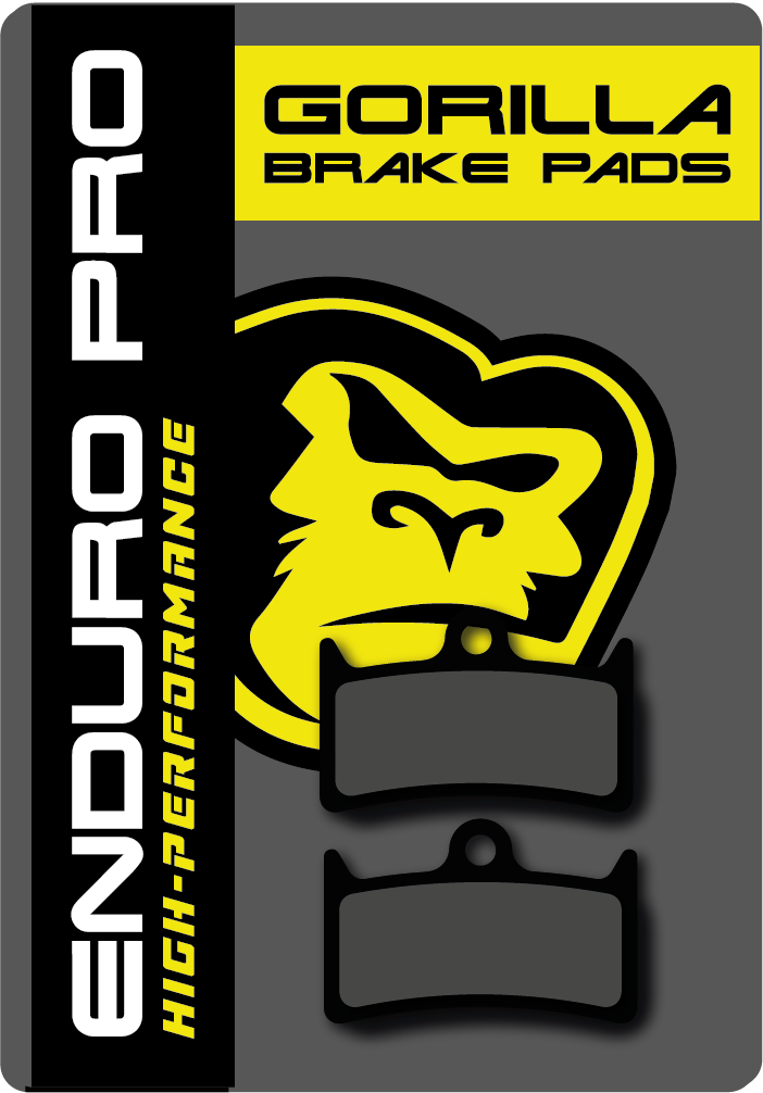 Hope Tech V4 Disc Brake Pads - Gorilla Brakes Enduro Pro Compounds