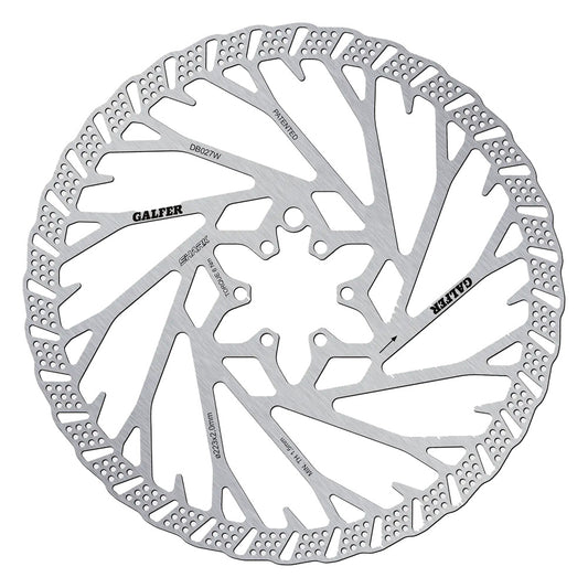 Galfer Shark Disc Rotor 223mm – 6-Bolt brake rotor with 2.0mm thickness for high-speed downhill, bike park, and e-MTB braking performance
