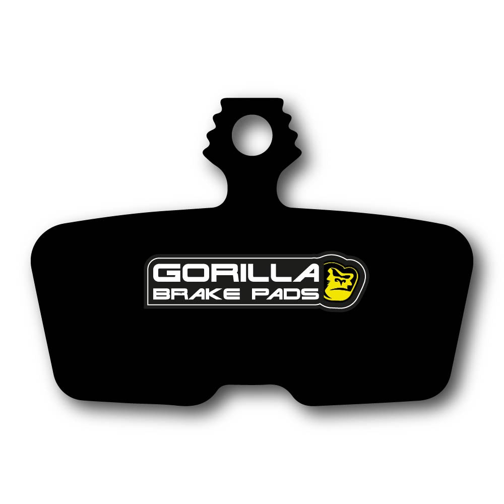Gorilla Brakes Enduro Pro Resin brake pads for SRAM Code, DB8, Guide RE, G2 RE – large fit
