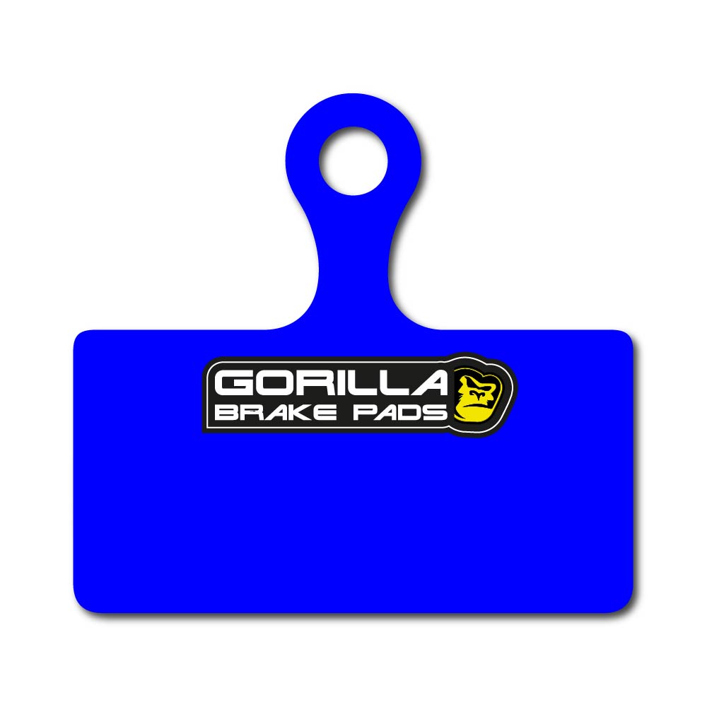 Gorilla Brakes Enduro Pro Semi-Metallic pads for Shimano G-Type and J-Type – fits Deore, XT, SLX, Alfine, Metrea