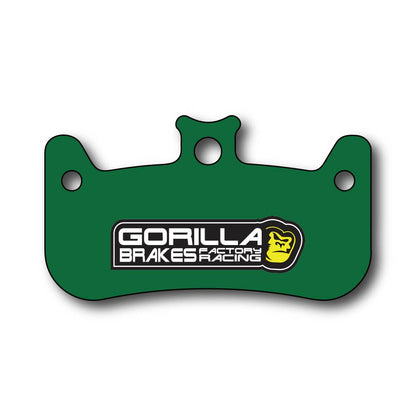 Gorilla Brakes Factory Racing Formula Cura 4 disc brake pads – high power braking for enduro, downhill and eMTB
