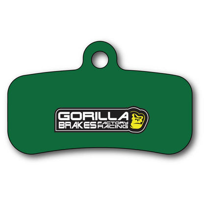 Gorilla Brakes Factory Racing HEL Advocate disc brake pads – high performance braking for MTB and eMTB riders
