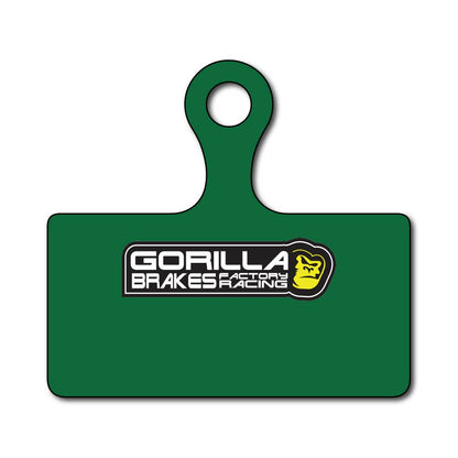 Gorilla Brakes Factory Racing Shimano XTR, XT and SLX 2-piston disc brake pads – high performance braking for MTB and e-bikes
