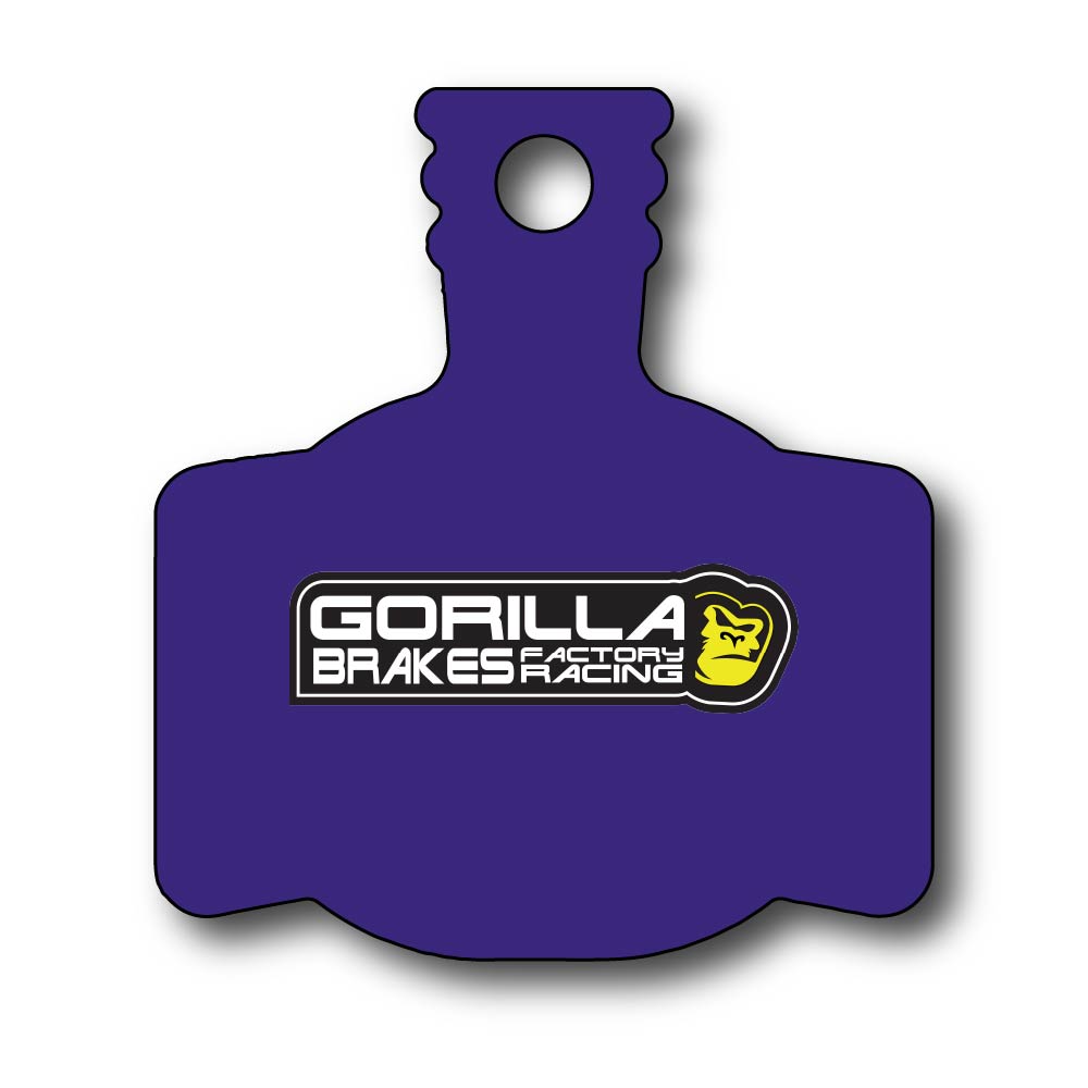 Gorilla Brakes Factory Racing Stealth disc brake pads for Magura MT Series – MT4, MT6, MT8, CMe4, MT Sport