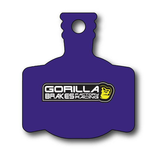 Gorilla Brakes Factory Racing Stealth disc brake pads for Magura MT Series – MT4, MT6, MT8, CMe4, MT Sport