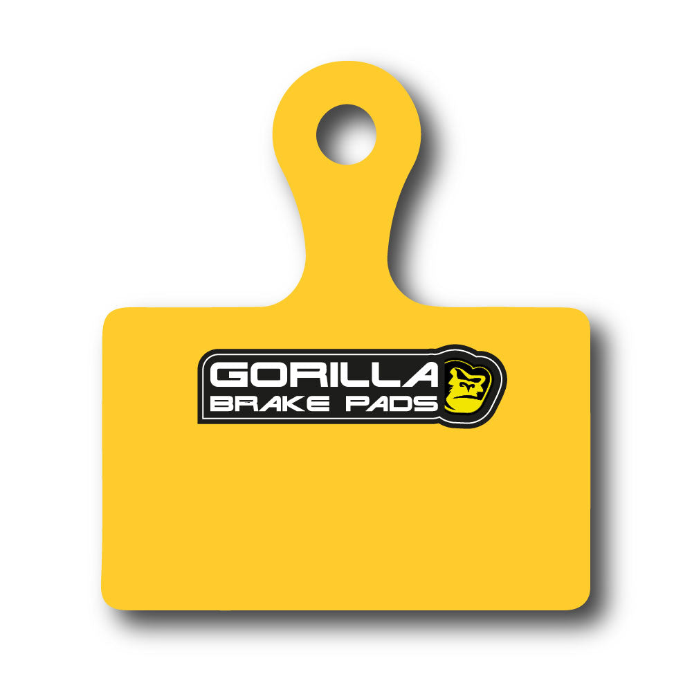 Gorilla Brakes sintered disc brake pads compatible with Shimano 105, Ultegra, GRX – L-Type/K-Type for road, gravel, and cyclocross bikes