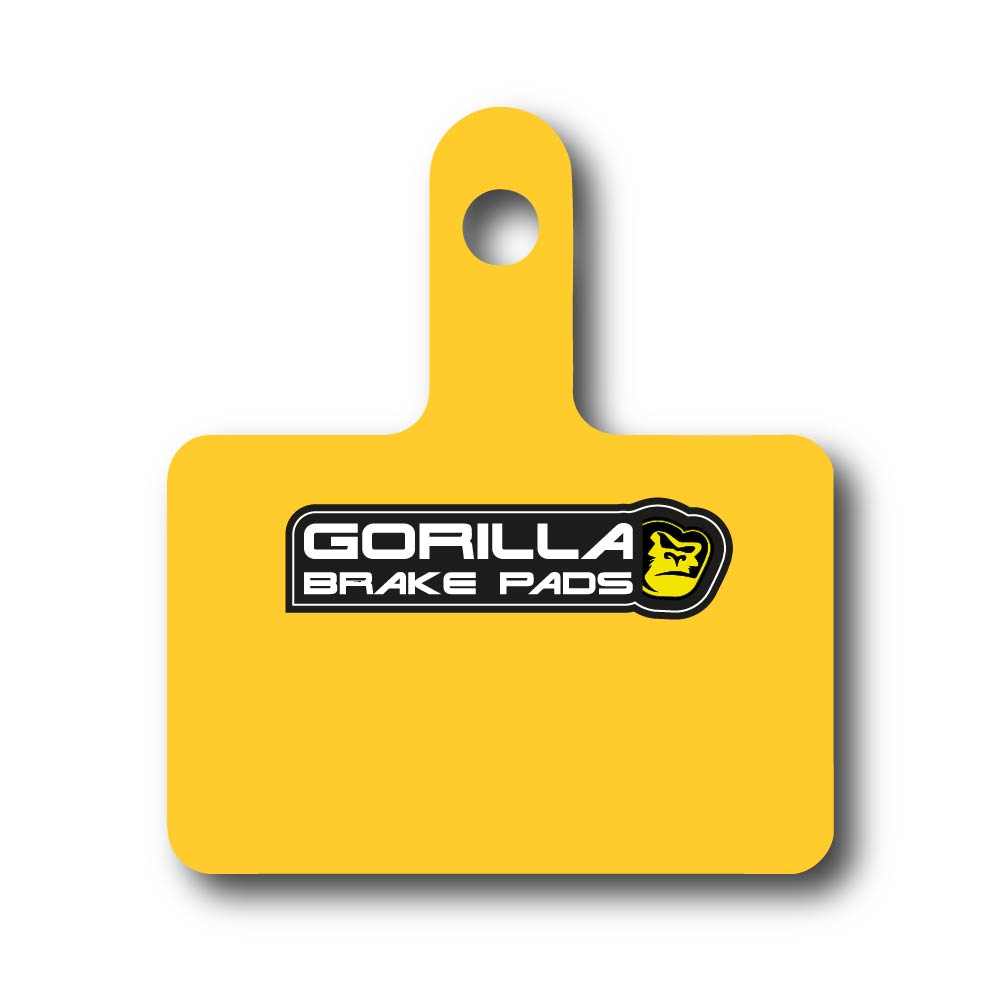 Gorilla Brakes sintered disc brake pads for Shimano B-Type calipers – MT, Altus, Tourney series
