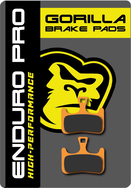 HAYES Dominion T2 and A2 Disc Brake Pads & Gorilla Enduro Pro Compounds for XC and Trail Riding