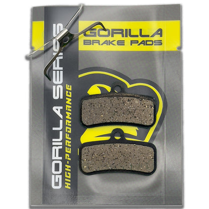 Gorilla Brakes Factory Racing Compound For SHIMANO 4 Piston Brakes SLX, XT, SAINT, XTR