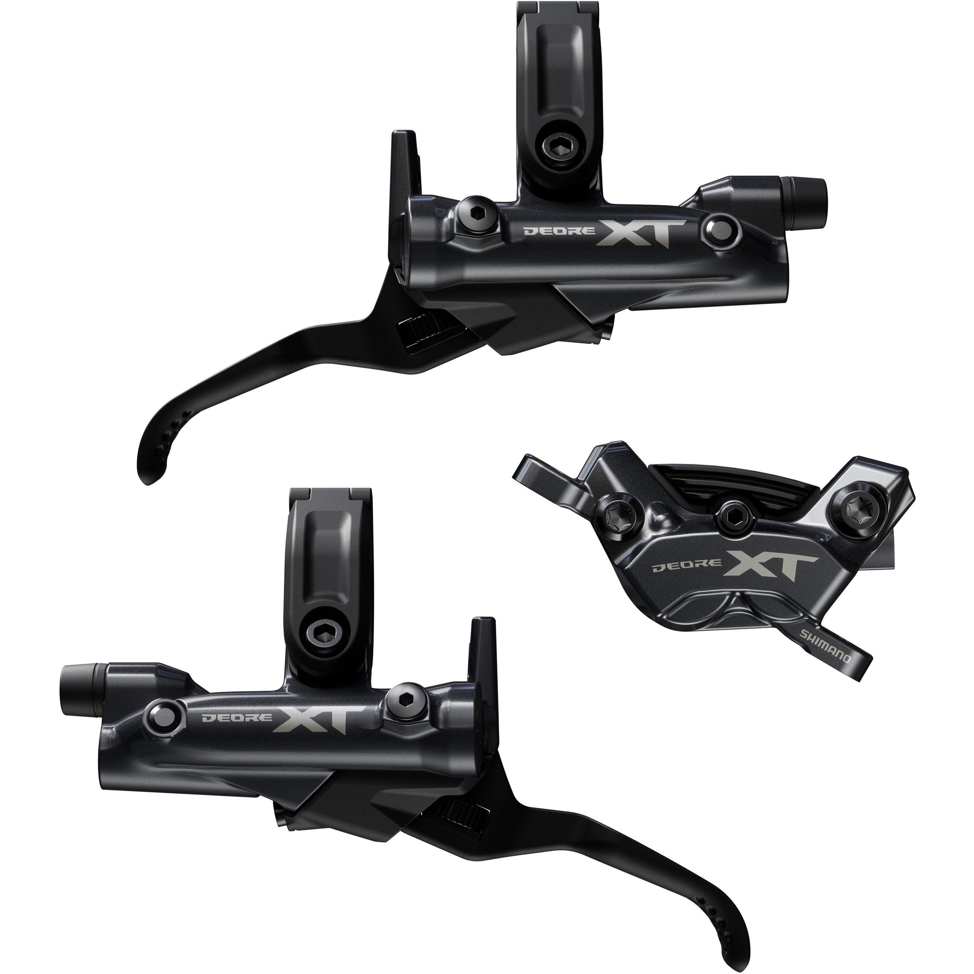 scheibenbremsen set mountainbike Shimano XT BR-M8220/BL-M8200 4-Kolben-Scheibenbremsen-Kit