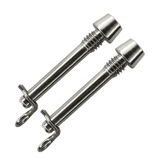 SRAM G2 Guide Level Stealth 4-piston brake pad retaining pin kit with stainless steel pins and safety clips