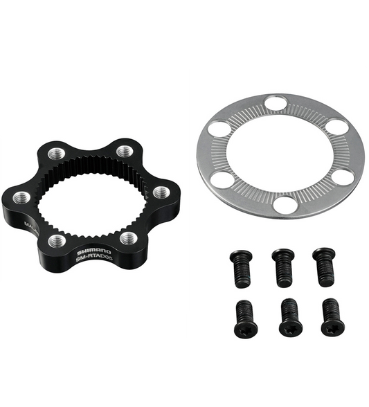 SHIMANO SM-RTAD05 6-Loch-Rotor-zu-Center-Lock-Naben-Scheibenadapter