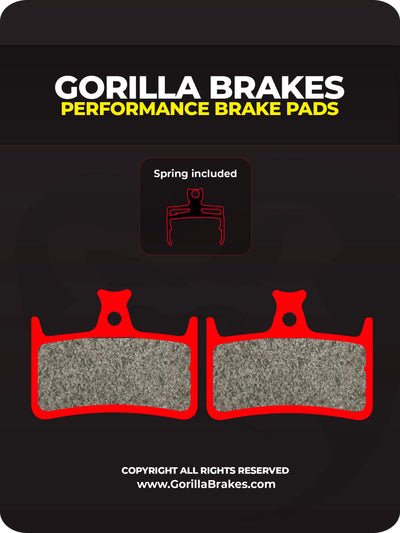 Hope RX4 disc brake pads  multi compound 37mm shimano version
